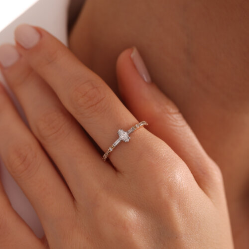 mini taşlı rose y - 3