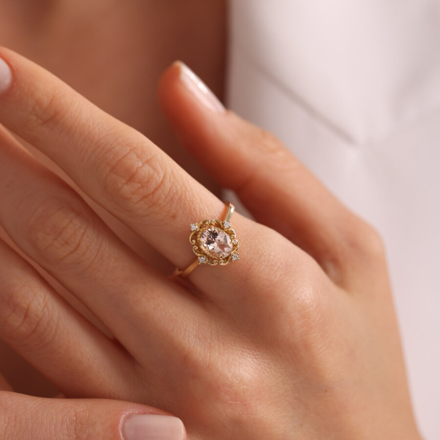 sarı taş vintage y - 1