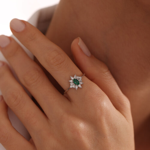 yeşil çiçek y - 3