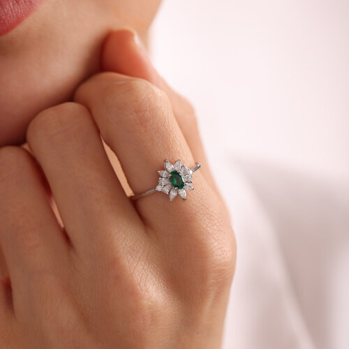 yeşil çiçek y - 4